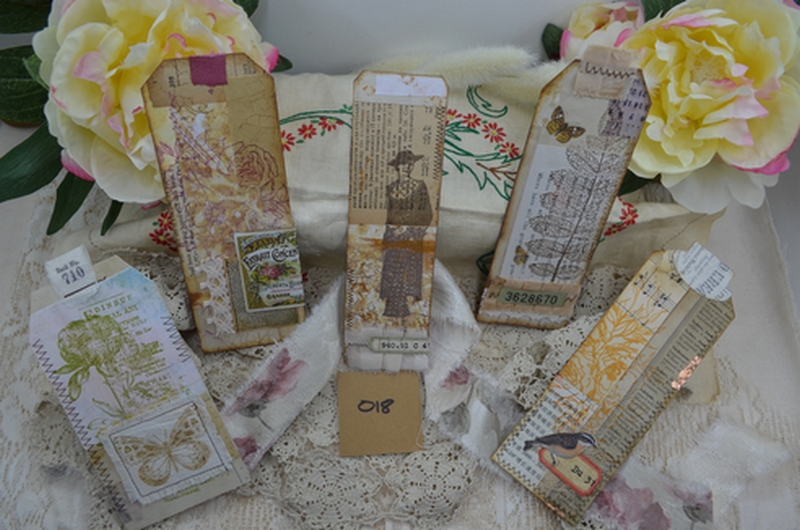 Vintage Collaged Tag