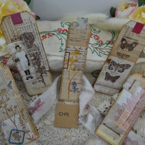 Vintage Collaged Tag